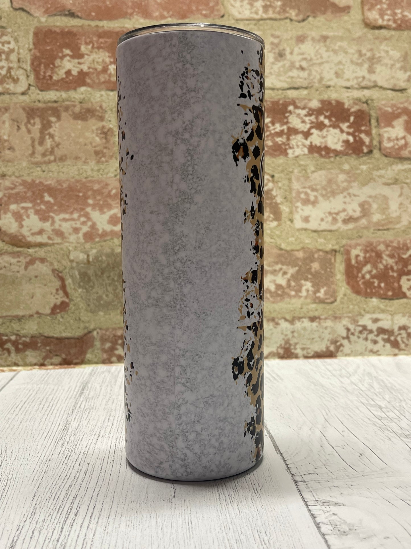 20oz Softball Leopard