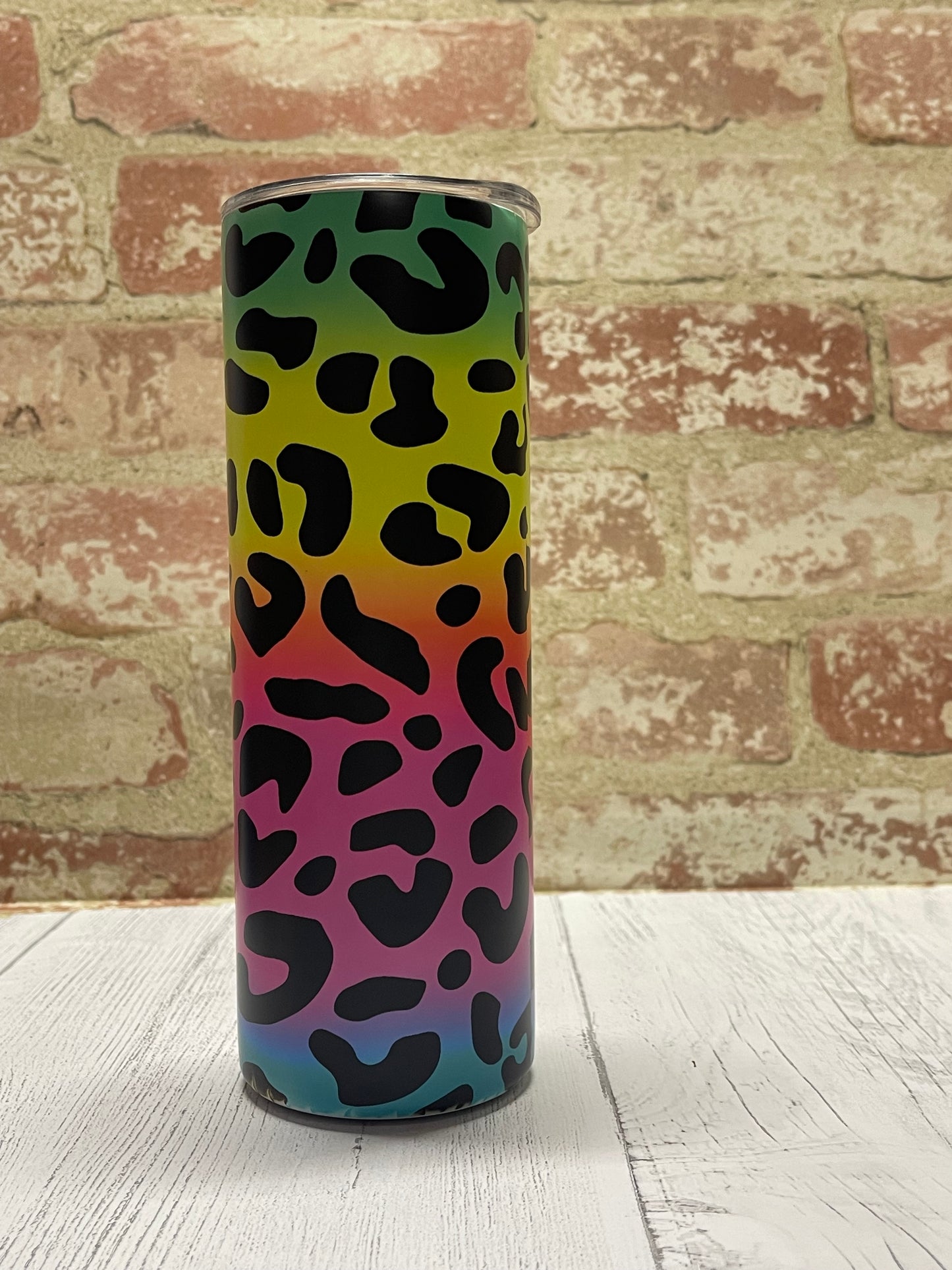 20oz Rainbow Leopard